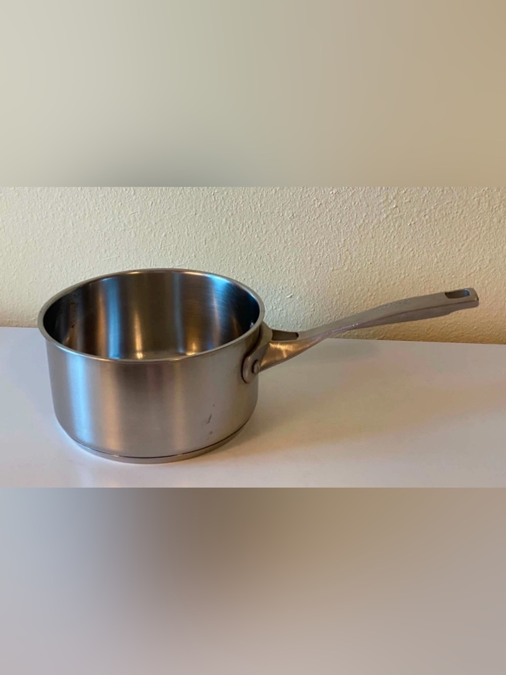 Calphalon Kitchen Essentials 2 Qt Saucepan, Stainless, Stick Handle, No Lid